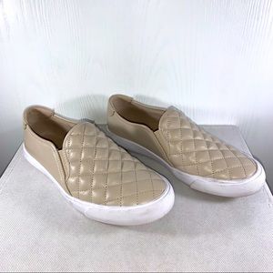 G by Guess Slip On Tan Quilted Sneaker